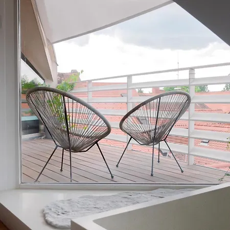 Penthouse View In Town
