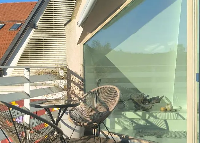 Daire Bela & Vista Penthouse - Castle View In Old Town Ljubljana