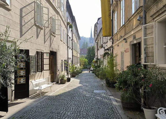 Apartment Bela & Vista Penthouse - Castle View In Old Town Ljubljana